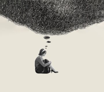 افکار سیاه بالای سر